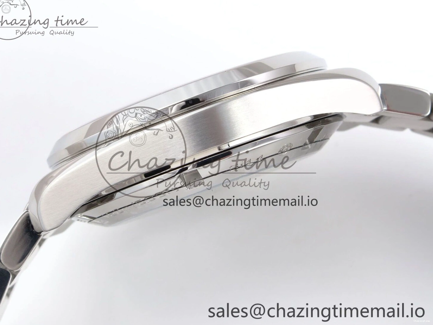 0508 Snug Aqua Terra 150M GMT OMF 1:1 Best Edition White RG Textured Dial on SS Bracelet A 7714